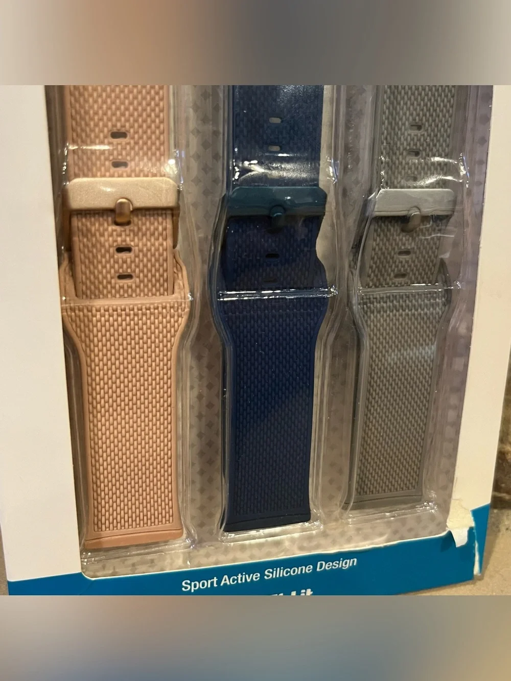 Fitbit Sense or Versa 3 Compatible 3-Pack Silicone Watch Bands from WithIt